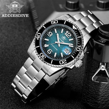 Herren-Taucheruhr 41 mm mit BGW9-Leuchtzeigern und 20 Bar