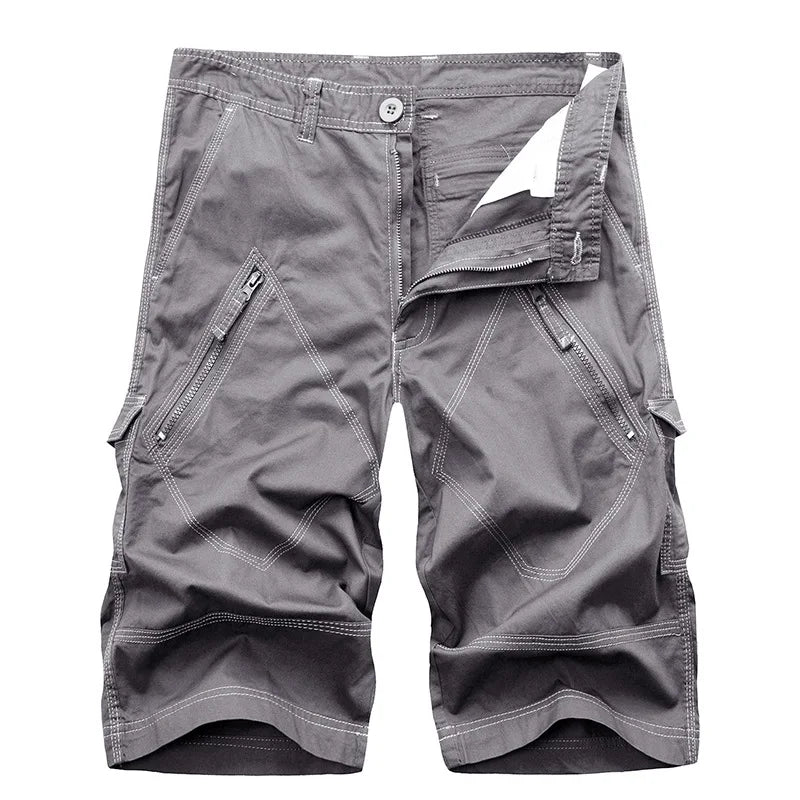 Kurze Herren-Webhose mit schnelltrocknendem, atmungsaktivem Design – ideal für Sport und Sommer.
