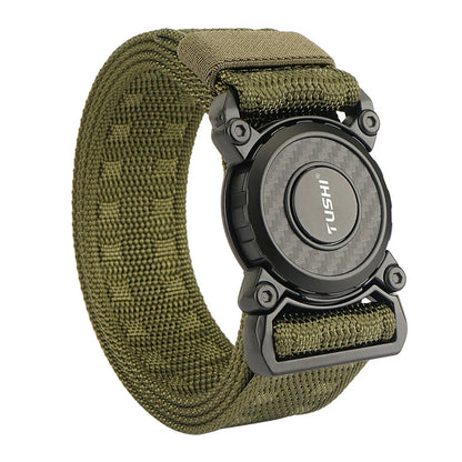 Herren-Taktischer Outdoor-Gürtel mit Schnellverschluss aus robustem Nylon Alltagstauglich