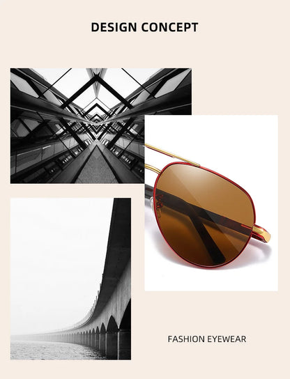 Sonnenbrille Vintage Beschichtung klassisch polarisiert Fahren Herren