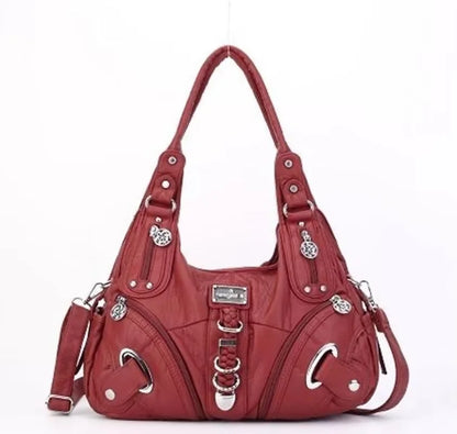 Damen-Schultertasche Multifunktionale Alltagstasche Mit Top-Griff Großes Fassungsvermögen
