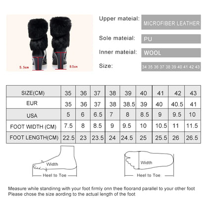 AIYUQI Women Winter Boots 2025 New Round Toe Fashion Women's Fashion Boots Natural Wool Lining Rabbit Fur Women Ankle Boots