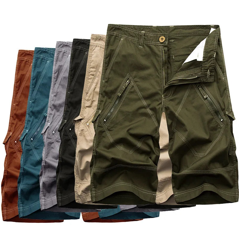 Kurze Herren-Webhose mit schnelltrocknendem, atmungsaktivem Design – ideal für Sport und Sommer.