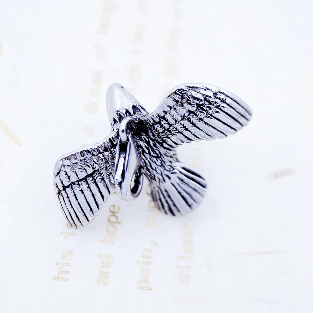 Damen-Charm Flying Eagle Armband aus Sterlingsilber