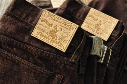 Herren Jeans aus Selvedge-Denim im Vintage-Stil mit Tapered Fit