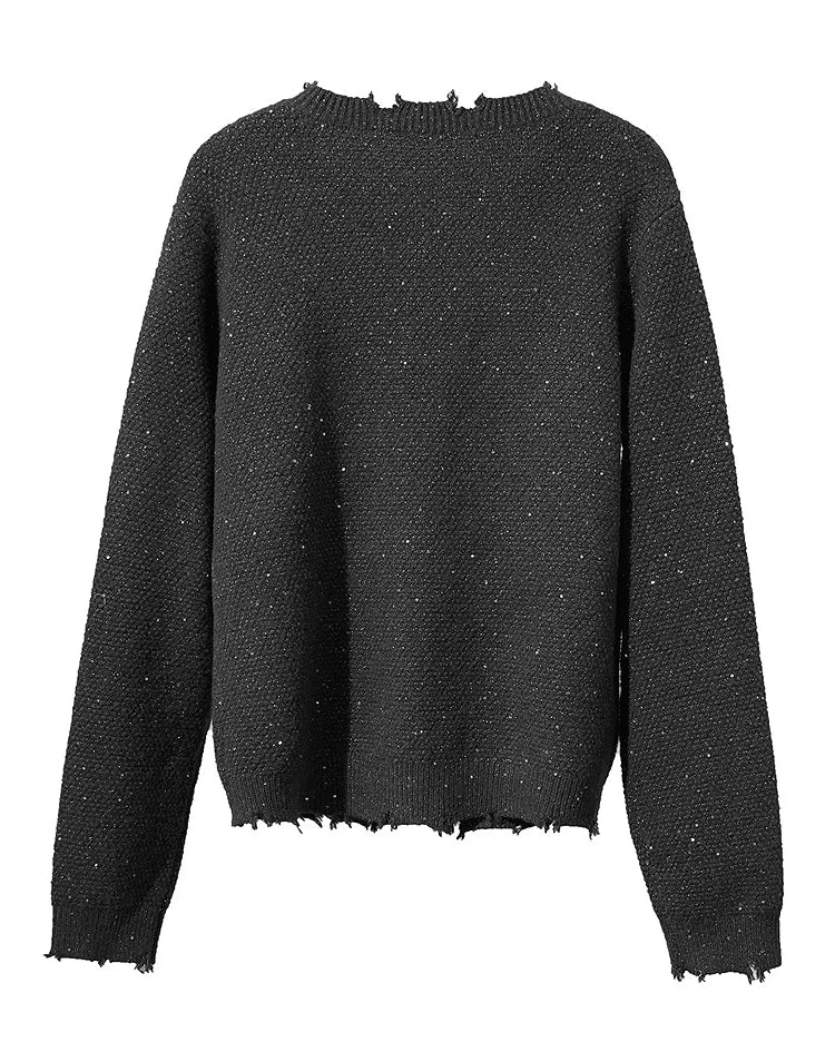 Damen-Strickjacke Rundhals englischer Stil einfarbig elegant Herbst