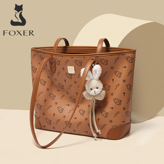 Damen Schultertasche Aus PU-Leder Mit Großer Kapazität Und Alltagslook