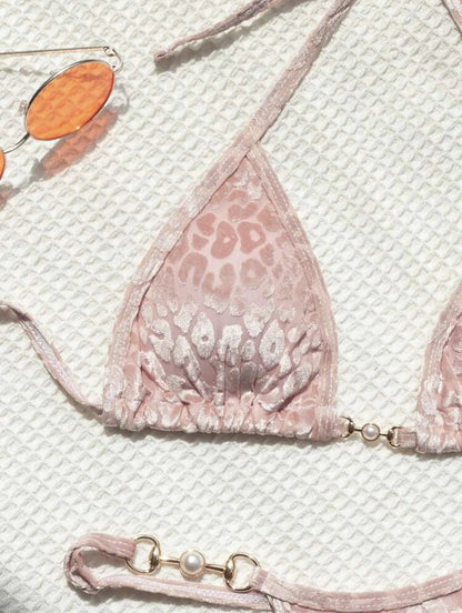 Blumiger, sexy Bikini-Set für Damen – ideal für Strand und Pool