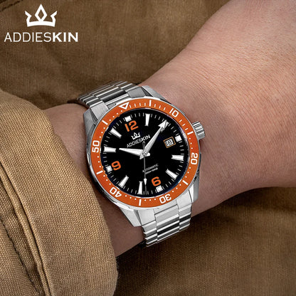 Herren-Premium-Automatikuhr 40 mm mit Japan-9015-Werk