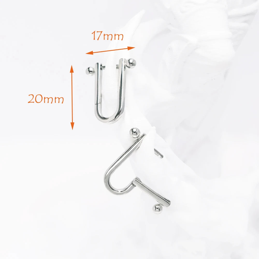 Damen-Creolen Kugel klassisch Europa aus Sterlingsilber