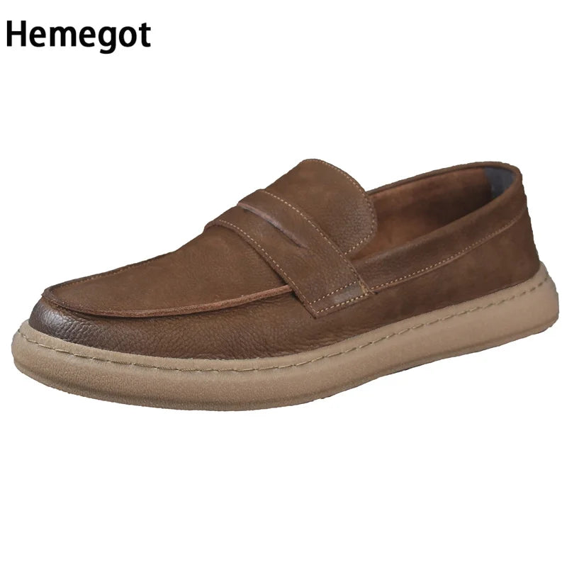 Elegante Herren-Loafer mit dicker Sohle – stilvoll & komfortabel