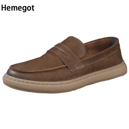 Elegante Herren-Loafer mit dicker Sohle – stilvoll & komfortabel