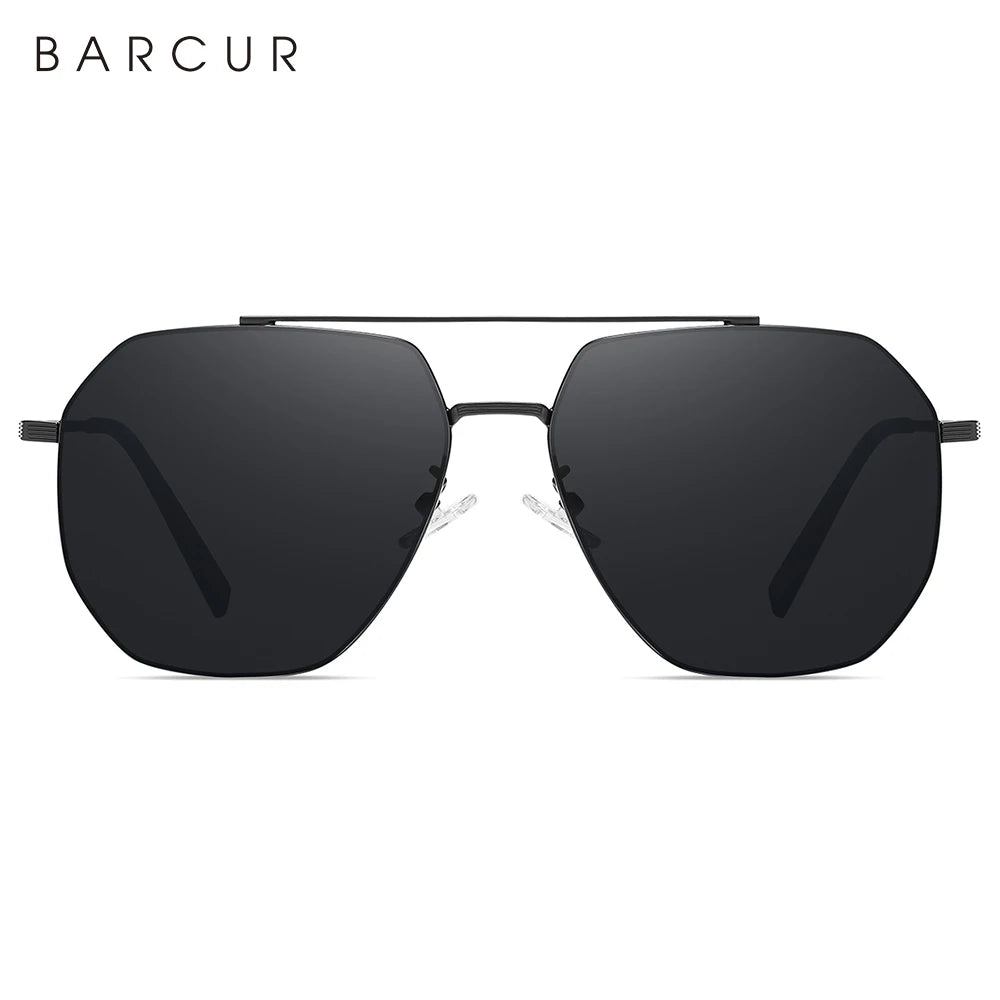 Sonnenbrille quadratisch 2mm dicke Gläser polarisiert Unisex