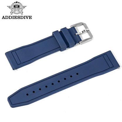 Uhrenarmband aus Fluorkautschuk 20 mm - Universal-Ersatzband