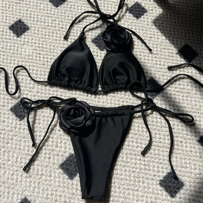 Sexy Bikini-Set für Damen mit Push-up-Effekt – ideal für Strand und Pool