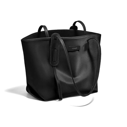 Damen Tote Bag aus weichem PU-Leder mit großem Fassungsvermögen