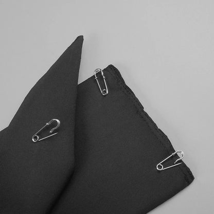 Eleganter Damen-Blazer mit Diamant-Design, Reverskragen und langen Ärmeln – Patchwork-Taschen und figurbetonte Passform.