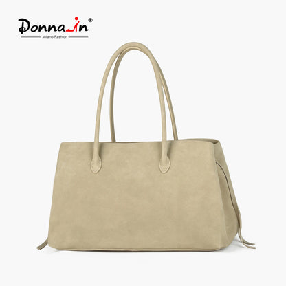 Wildleder-Tote | Große Damen-Handtasche Zum Pendeln