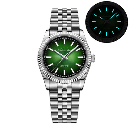 Herren-Quarzuhr mit Jubilee-Armband und Saphirglas