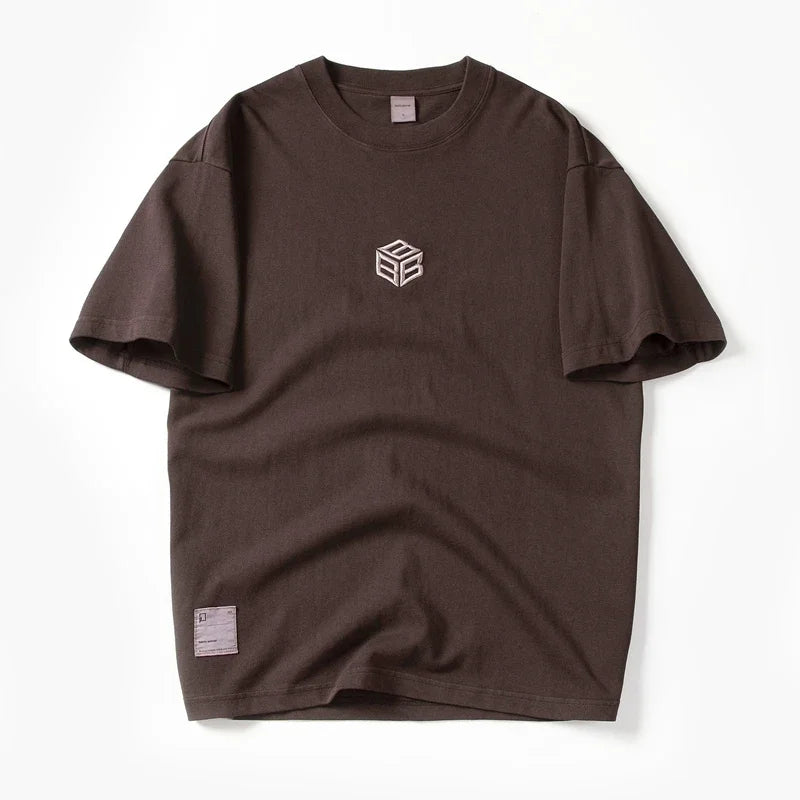 Herren T-Shirt aus Baumwolle mit klassischem O-Ausschnitt für lässige Looks