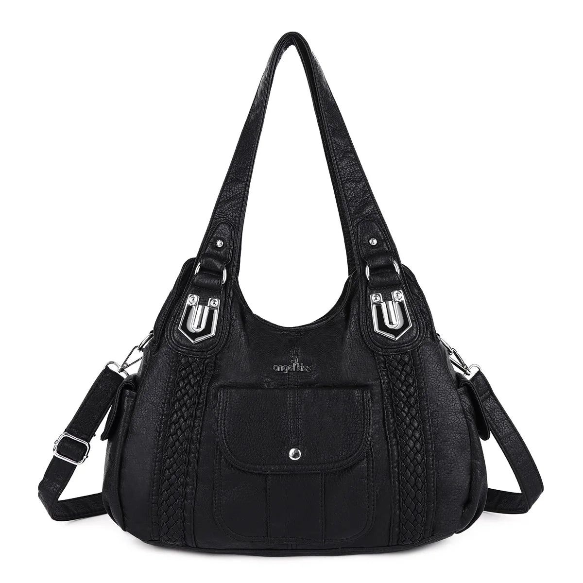 Modische Damen-Handtasche Stilvoll Elegant Vielseitig Kombinierbar Mit Großem Fassungsvermögen