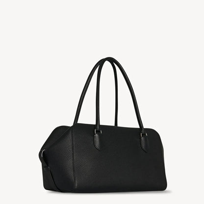 Top-Handle-Tasche aus Oberleder | Große Kapazität, Arbeitsbegleiter