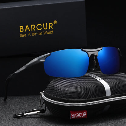Sonnenbrille Sport Textur UV400 polarisiert Radfahren Blendschutz