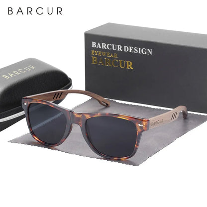Sonnenbrille Holz Walnuss polarisiert UV-Schutz Herren Damen Natur