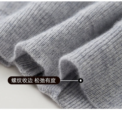 Herren Kapuze Strickjacke Woll jacke Herbst/Winter verdickt große 100% Merinowolle Pullover Reiß verschluss Casual Sportswear Mantel Tops