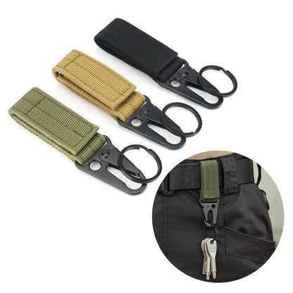 Herren-Gürtel Aus Elastischem Nylon Mit Matte Metall-Schnalle Und Schnellverschluss Für Alltag