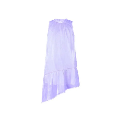 Ärmelloses Sommerkleid mit kleinen Blumen für Mädchen und passende Mutterkleid-Option aus 100% Baumwolle – ideal für den Strandurlaub