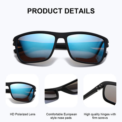Sonnenbrille minimalistisch Polarisationsfolie Reise Fotografie Unisex