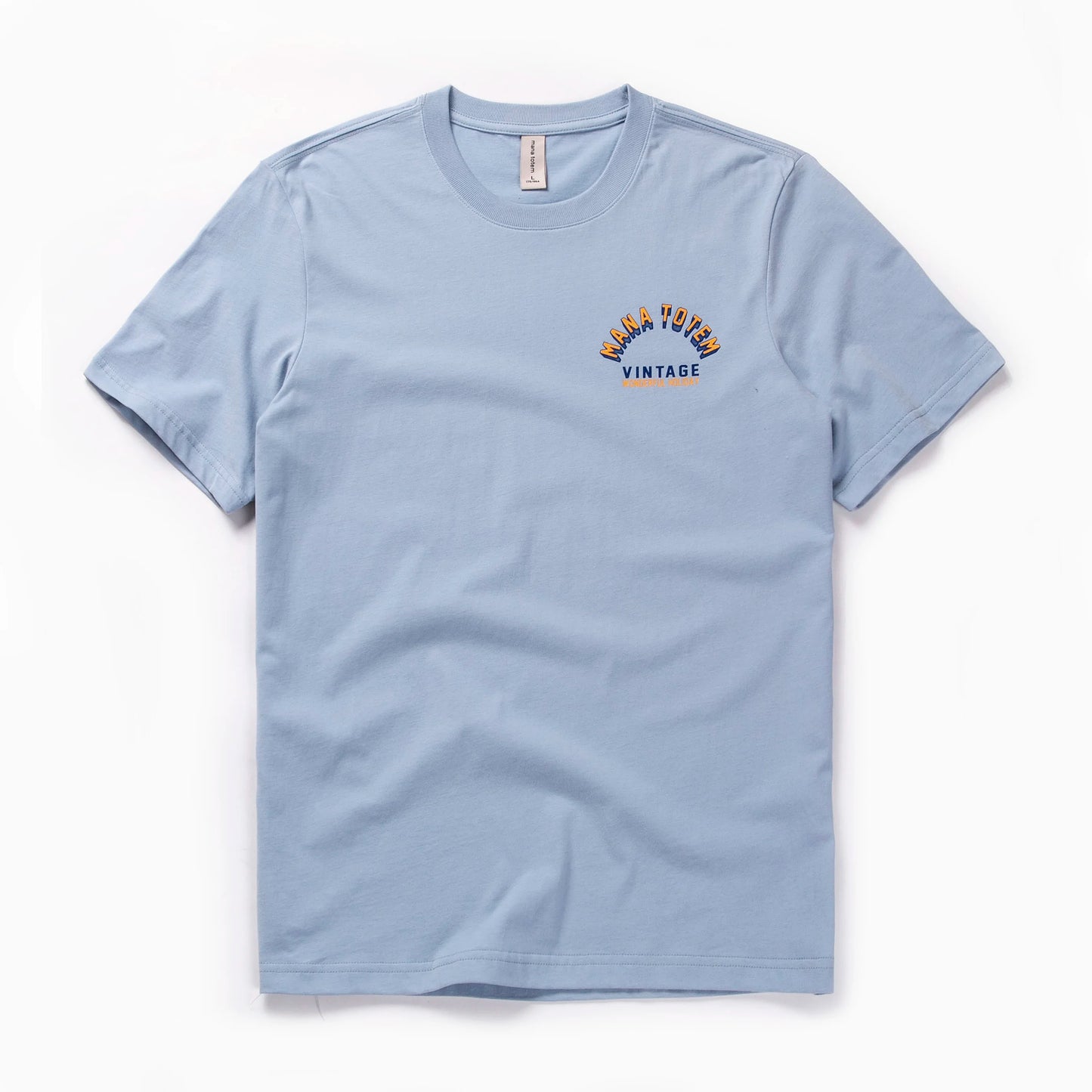 Herren T-Shirt mit Druck und kurzen Ärmeln aus 100 Prozent Baumwolle