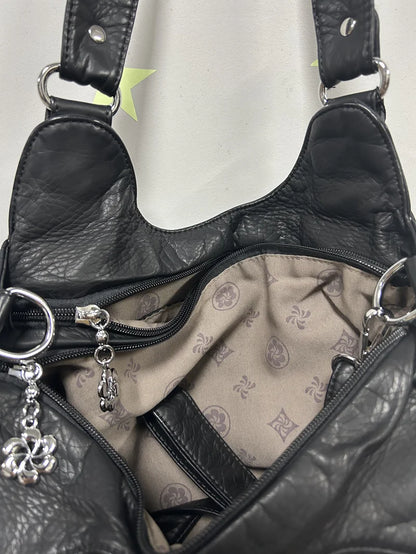 Damen-Handtasche Aus PU-Leder Mit Leopardenmuster Und Top-Handle-Design Für Alltag