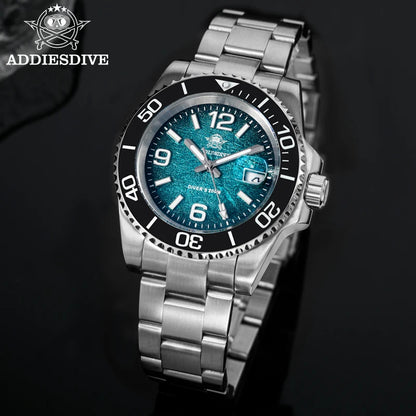Herren-Taucheruhr 41 mm mit BGW9-Leuchtzeigern und 20 Bar