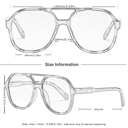 Damen-Sonnenbrille quadratisch 70er Retro Polaroid photochrom UV400