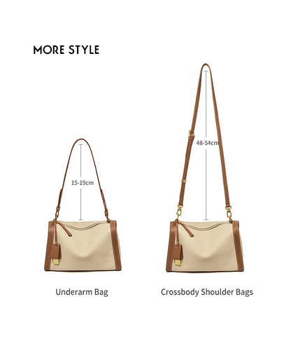 Female Shoulder Bag Aus Cowhide Leather Vintage Soft Messenger Crossbody