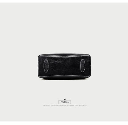 Damen Handtasche aus Split-Leder mit Crossbody Fashion Bags