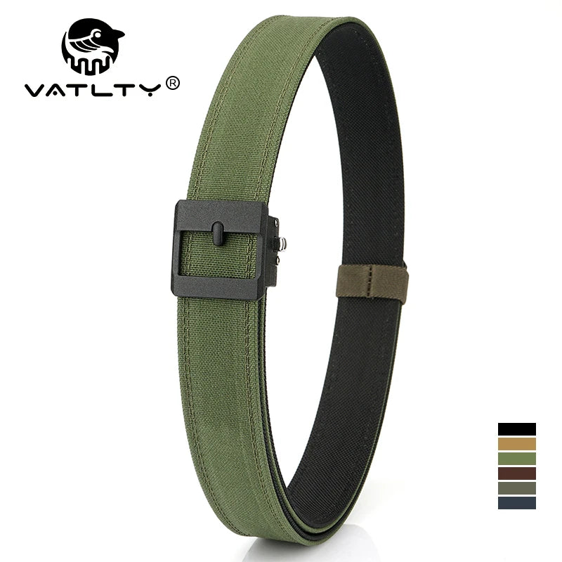 VATLY Casual Tactical Gürtel Herren Nylon Rigid Military Shooting Sports