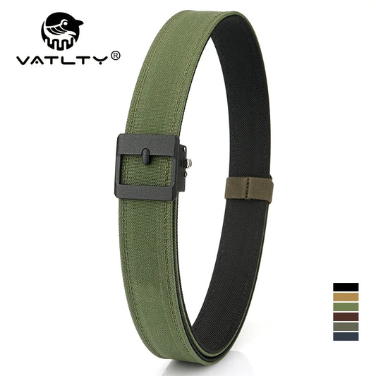 VATLY Casual Tactical Gürtel Herren Nylon Rigid Military Shooting Sports