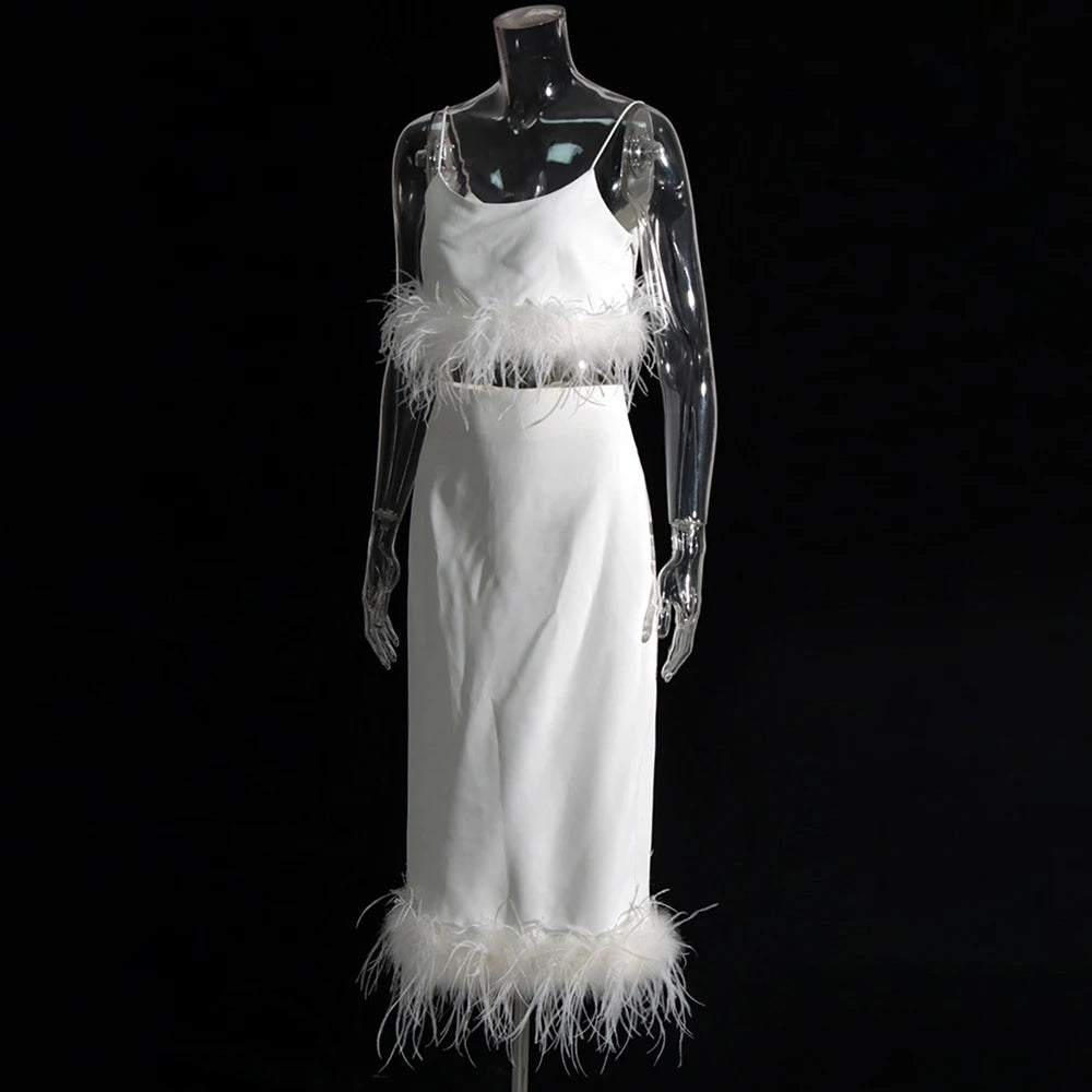 Elegantes ärmelloses Damen-Minikleid mit V-Ausschnitt und Kettendetails im Patchwork-Design