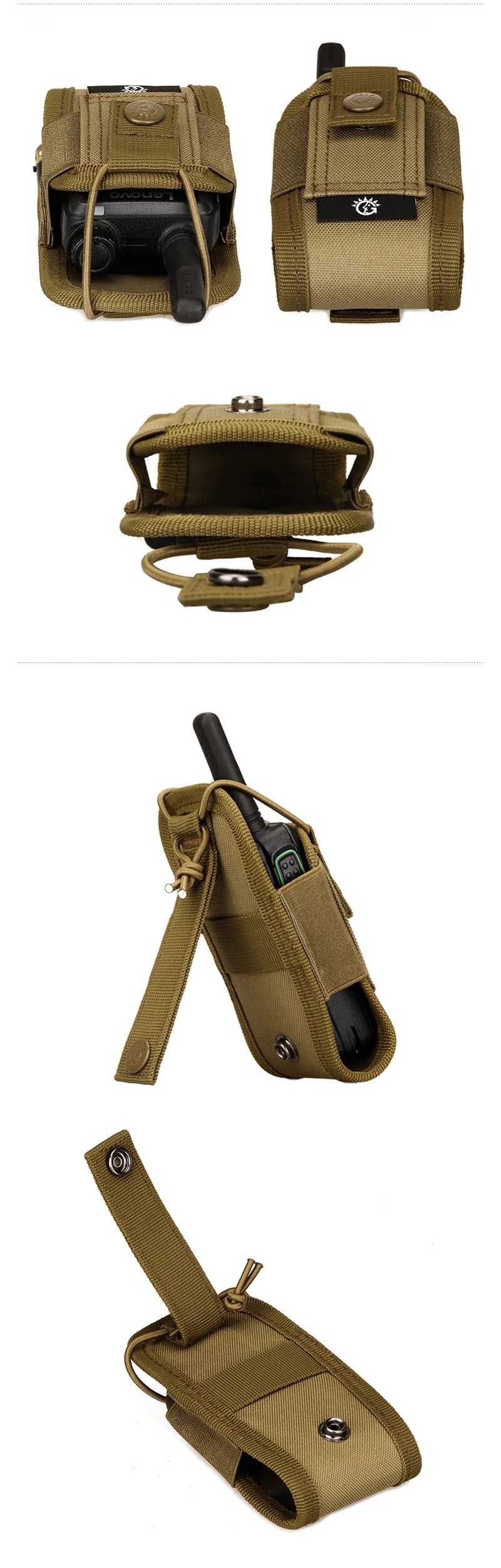 VATLY Multifunktions Tactical Gürtel Herren Nylon Rigid Automatik-Schnalle