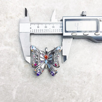 Damen-Charm-Anhänger Amulett magisch Natur Glück aus Sterlingsilber