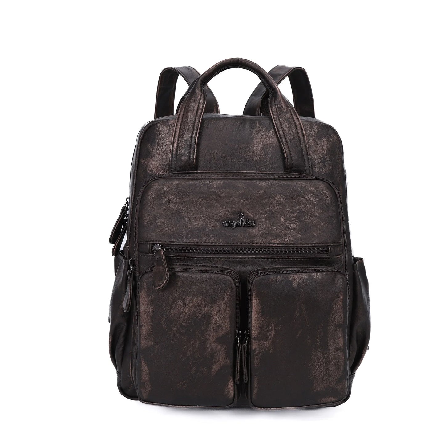 Unisex Schulrucksack Großes Fassungsvermögen mit Mehrfachtaschen und weichen Schultergurten für Alltag und Schule