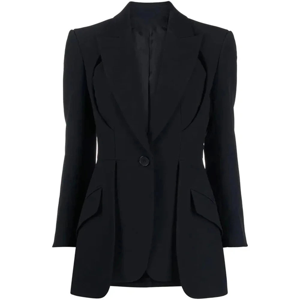 Ärmelloses Damen-Spitzenkleid mit Rundhalsausschnitt und Patchwork-Design – figurbetont und mit Hohldetails.