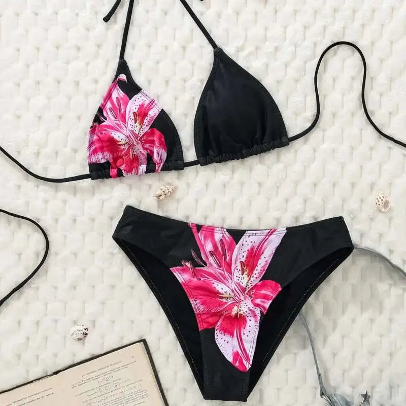Sexy Bikini-Set mit Push-up-Effekt – ideal für Strand und Pool