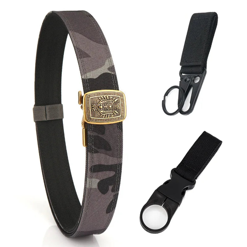VATLY Retro Rigid Tactical Gürtel Herren Nylon Schnellverschluss Duty Hose