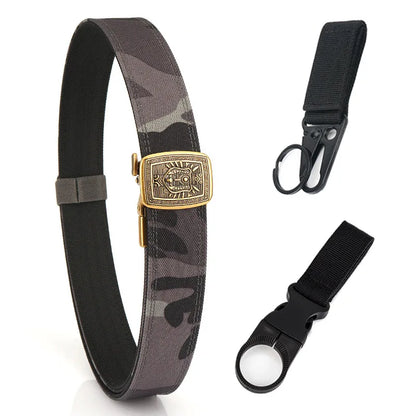 VATLY Retro Rigid Tactical Gürtel Herren Nylon Schnellverschluss Duty Hose