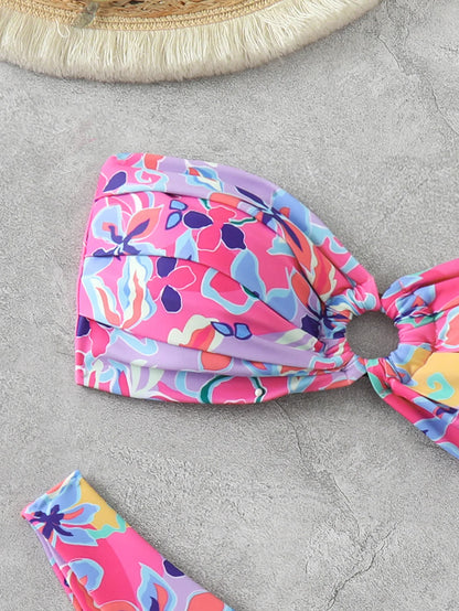 Weißer Push-Up-Bikini im brasilianischen Stil – verführerisches Bade-Set für den Strand und Pool