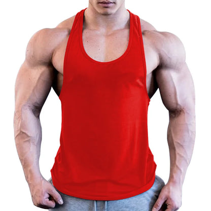 Ärmelloses Herren-Sommer-Top für Sport und Fitness mit breiten Schultern – vielseitiges Unterziehshirt